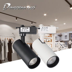 Dẫn ánh sáng theo dõi 20W 30W hiện đại Thiết kế trong nhà thương mại có thể điều chỉnh thương mại dẫn chiếu sáng Tracklight theo dõi ánh sáng tại chỗ cho cửa hàng - Product Image 2