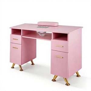Muebles Modernos Rosados para Salón <span class=keywords><strong>de</strong></span> <span class=keywords><strong>Uñas</strong></span>, Juego Completo: Mesa <span class=keywords><strong>de</strong></span> Manicura, Silla <span class=keywords><strong>de</strong></span> Belleza, Carrito, Banco <span class=keywords><strong>de</strong></span> Espera, Equipo Personalizado para Salón, Barra <span class=keywords><strong>de</strong></span> <span class=keywords><strong>Uñas</strong></span> - Product Image 2