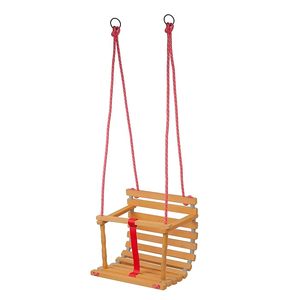 Ensemble balançoire jouet en bois intérieur/extérieur pour bébés et tout-petits balançoire suspendue - Product Image 2