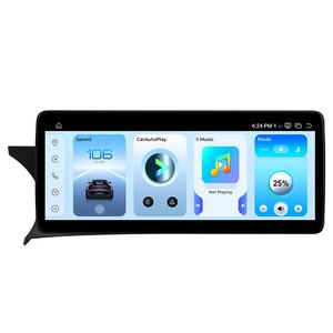 XTRONS Écran anti-reflet 2K de 12,3 pouces, processeur Qualcomm 662 Octa Core, 8+128 Go, 4G BT5.1, autoradio Android pour Benz Classe C W204 2011-2014 LHD - Product Image 1
