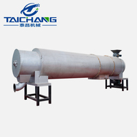 Secador Rotatorio de Biomasa de Acero Inoxidable con PLC y Motor para Virutas de Bambú, Secador de Tambor con Certificación CE