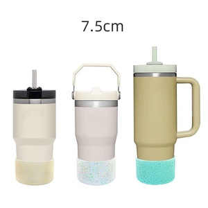 Housse de protection antidérapante en silicone pour le fond de bouteille, protection en silicone pour gobelet Stanley Quencher 30 oz 40 oz - Product Image 3