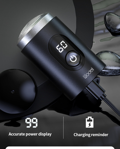 เครื่องโกนหนวดไฟฟ้าแบบชาร์จ USB สำหรับผู้ชาย ชุดอุปกรณ์ดูแลขน - Product Image 3
