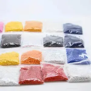 Wholesale Plastic Color Green Blue Red Yellow Orange Pp/Hdpe/Ldpe/Pe/Pc Color Masterbatch Granules