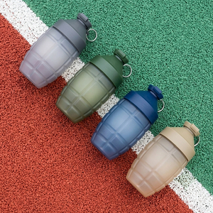 Botella <span class=keywords><strong>de</strong></span> Agua Unisex Ecológica <span class=keywords><strong>de</strong></span> PP con Forma <span class=keywords><strong>de</strong></span> <span class=keywords><strong>Granada</strong></span>, 600 ml, con Asa, Diseño Estilo Americano, Portátil, para Viajes - Product Image 5