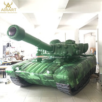 Réservoir gonflable géant personnalisé, réservoir de leurre T72