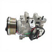Compresor de Aire para Automóvil, Compresor de Tornillo, Polea Delgada de 3 Pines y 7 Nervaduras - para Honda Civic FA1 2008 CR-V 38800-RNA-A011M2
