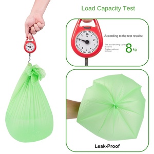 Sac poubelle portable biodégradable en PET, épaissi, grande taille, pour nettoyage et collecte des déjections, en plastique - Product Image 3