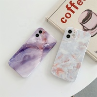 Étui de téléphone en marbre tendance pour iPhone 13 13 Pro, coque arrière en TPU imprimée Imd pour iPhone 13 Pro Max, étui de téléphone de luxe