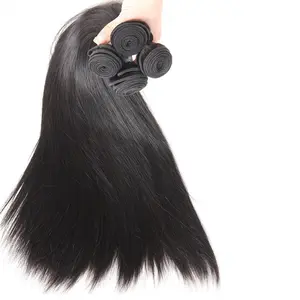 도매 브라질 처녀 스트레이트 인간의 머리카락 확장 번들 1kg 10pcs lot 11a 미처리 레미 인간의 머리카락 직조