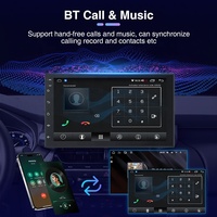 Radio Multimedia Universal para Auto N3E de 7 Pulgadas y 64 GB, Reproductor Estéreo para Auto con Android Auto, Carplay, GPS, Pantalla Táctil IPS, BT, Mirror Link