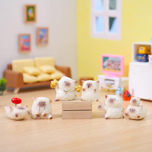 YD TOYS Creativo Adorabile Gatto Cartoon, Decorazione da Scrivania in Vetro, Ornamento Regalo, Scatola Misteriosa Emozionale PAI, Vendita all'Ingrosso - Product Image 2