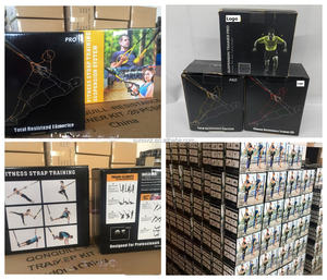 Sling Kit suspensi warna dan Logo kustom <span class=keywords><strong>Trainer</strong></span> latihan tali bahan nilon multi-fungsi Sling suspensi pelatih - Product Image 4