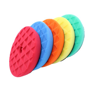 Whirlwind Blade <b>Sponge</b> Polishing Disc T60 Textured Back Fleece For Car Waxing And Polishing - Product Image 2