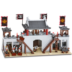 Bloques de Construcción de la Escena del Asedio del Castillo del Rey Héroe Coreano Gwangaeoto, Juguete Histórico de Guerra para Armar - Product Image 4