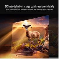 JustLink 8K HDR HDMI V2.1 8K 60Hz HDMI-Kabel 4K 120Hz Video-Audio-Kabel für Monitor Computer Projektor Laptop