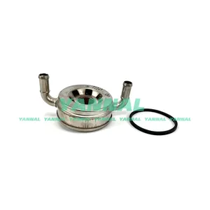 1J700-37011 Oil Cooler Core para peças sobresselentes do motor Kubota V2607