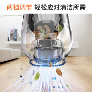 Aspirateur à main sans fil rechargeable 7,4 V 60 W, haute puissance d'aspiration, pour voiture et maison - Product Image 2