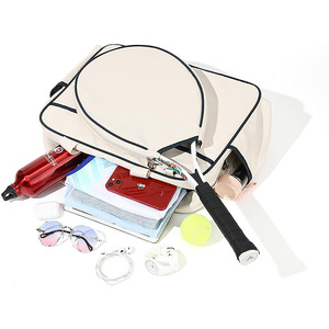 Bolsa de Tenis/Pádel/Pickleball Personalizada con Logotipo, Ecológica, de Tela, Tipo Sling, para Raqueta, Bolsa de Transporte de Lona, Bolsa de Viaje para Pickleball - Product Image 5