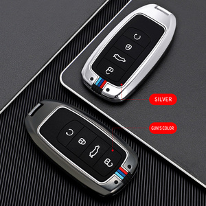 Étui de protection pour clé de voiture en alliage de zinc et gel de silice pour Chery Tiggo Arrizo OMODA JAECOO Fulwin Bonus J2, porte-clés, sac - Product Image 6
