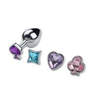 3-teiliges Analplug-Set aus Aluminiumlegierung in 3 Größen für Männer und Frauen, rutschfest, waschbar, rostfrei, für schwule Paare