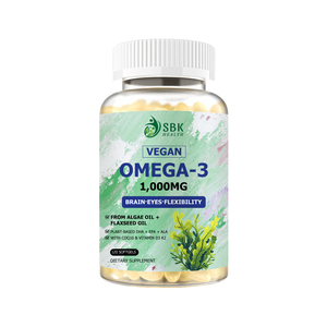 High Quality Vaginal Omega 3 Softgels with Total Omega 3 Further Enhances Bone Strength Improves Mood Brain Function - Product Image 1