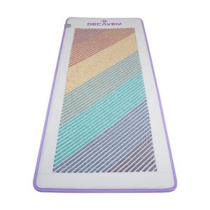 Tapis de yoga Chakra Decavem, tapis de <span class=keywords><strong>massage</strong></span> arc-en-ciel, thérapie magnétique PEMF, infrarouge lointain, matelas de santé - Product Image 3