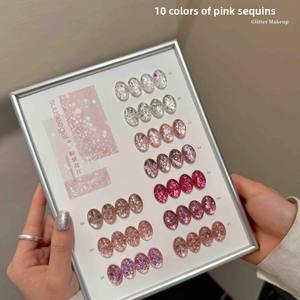 Nuevo Set de Esmaltes de Uñas Brillantes Multicolor de 10 Tonos 2026, Alta Calidad, a la Moda, HEMA&TPO, Gel UV No Tóxico, Venta al por Mayor ODM/OEM - Product Image 3