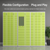 Casier intelligent pour colis, station de stockage de colis en libre-service pour la communauté, casier extérieur multi-portes avec serrure