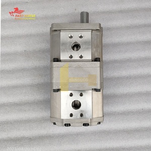 Pièces d'excavateur Hangood, pompe hydraulique principale pour Hitachi UH025 Mitsubishi MS70, pompe hydraulique principale à 2 étages, pompe à engrenages à 13 dents - Product Image 3