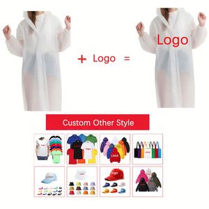 Imperméables personnalisés avec logo, fabricants de vêtements de pluie imperméables en PVC/EVA, imperméables jetables en plastique transparent pour adultes, pour moto - Product Image 4