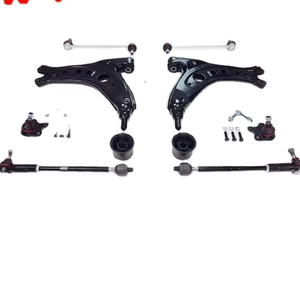 VW Polo 9n [2001-2009] hoàn thành xương đòn điều khiển tay lái thấp hơn và bộ liên kết 6q0407151l + 6q0407365/366 + 6q0411315 + 1k0407183 - Product Image 1