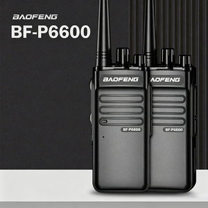 Vente flash - Talkie-walkie Baofeng P6600 - Communication sans fil claire - Longue portée - <span class=keywords><strong>Radio</strong></span> portable pour travaux <span class=keywords><strong>de</strong></span> construction en extérieur - Product Image 4
