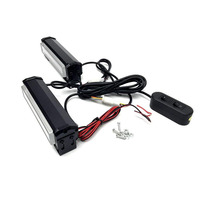 12V 24V Rote LED-Blitzleuchten für Autos, Superhelle Notfall-Warnblinklichter für LKWs, SUVs und Geländefahrzeuge