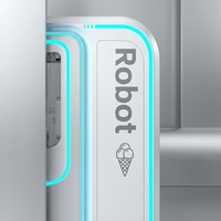 Máquina Expendedora Robótica, Robot Expendedor de Helados, Máquina de Gelato para Negocios, Maquinaria de Alimentos y Bebidas