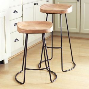 Wooden Minimalist Traditional Ottoman Portable Seating Compact Solution Functional <b>Stool</b> Ottoman Decorative Accent Piece <b>Stool</b> - Product Image 6