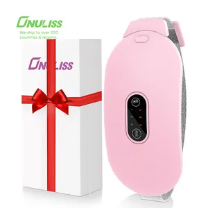 Period Cramp Massager Portable Menstrual Heating Pad Period Pain Relief Belt Electric Heating Pads for Menstrual Cramps