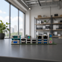Carte mère industrielle avec chipset H510, socket LGA1200, sorties VGA+DP+, prise en charge de l'affichage 4K, format Mini ITX, avec TPM2.0