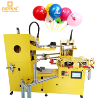 Mesin Sablon Layar 2 Warna 8 Stasiun DOYAN Baru untuk Balon dengan Garansi 1 Tahun