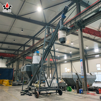 Ventes chaudes 1 3 5 tonnes Mini silo à ciment mobile vertical Stockage en vrac Systèmes de déchargement et de chargement de gros sacs mobiles