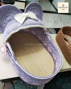 Cesta de Almacenamiento <span class=keywords><strong>para</strong></span> Pañales de Bebé Recién <span class=keywords><strong>Nacido</strong></span>, Tejida a Mano, Multicolor, Marca Star, la Más Vendida - Product Image 4