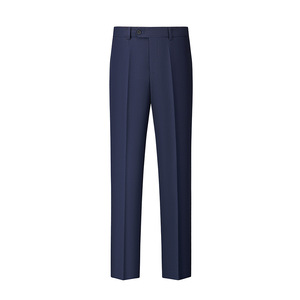 <span class=keywords><strong>Costume</strong></span> Homme Sur Mesure Haut de Gamme à Simple Boutonnage en Tissu Sergé Mélangé – Tenue Formelle Professionnelle - Product Image 6