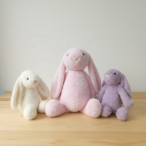 Peluche de conejo de orejas largas, juguete sensorial para aliviar la ansiedad, la presión y el dolor, juguete con peso para mascotas, cojín con peso. - Product Image 1