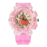 Montre pour enfants, montres électroniques sportives à LED lumineuses pour enfants, réveil, montre-bracelet avec lumière flash de dessin animé pour garçons, cadeau