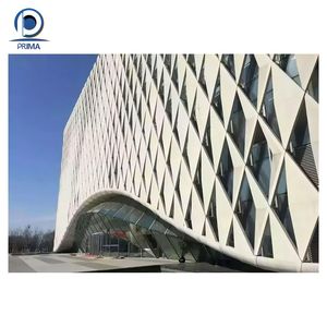PRIMA Panneaux muraux rideaux extérieurs en aluminium modernes Système <span class=keywords><strong>de</strong></span> revêtement <span class=keywords><strong>de</strong></span> façade décoratif pour les projets <span class=keywords><strong>de</strong></span> construction <span class=keywords><strong>de</strong></span> bureaux <span class=keywords><strong>de</strong></span> centres commerciaux - Product Image 5