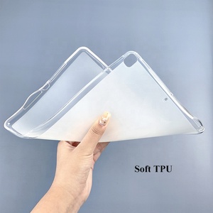 Ốp Lưng Mềm <span class=keywords><strong>TPU</strong></span> Trong Suốt Bằng Cao Su Chống Sốc 2020 Vỏ Mờ Mờ Silicon Chắc Chắn Cho <span class=keywords><strong>iPad</strong></span> Pro 12.9 Ốp Lưng - Product Image 2