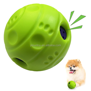 Pelota de Juguete para Mascotas Yinuo, Suave, con Estampado de Huella Verde, Resistente a Mordeduras, Irrompible, Divertida, Interactiva para Perros - Product Image 6