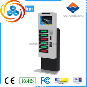 ตู้ล็อกเกอร์ดิจิตอล 6 ตู้ สำหรับชาร์จโทรศัพท์มือถือแบบสาธารณะ รุ่น APC-06B - Product Image 2