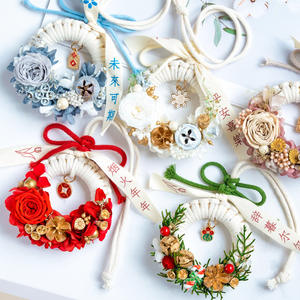 Guirlande <span class=keywords><strong>de</strong></span> roses éternelles <span class=keywords><strong>de</strong></span> luxe créative, porte-clés <span class=keywords><strong>de</strong></span> voiture, cadeau <span class=keywords><strong>de</strong></span> la Saint-Valentin, anniversaire, Nouvel An, printemps, fleurs séchées, ornement - Product Image 5