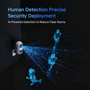 Caméra de <span class=keywords><strong>surveillance</strong></span> pour bébé CB91DR 6MP, <span class=keywords><strong>WiFi</strong></span> double bande, batterie 5200mAh, fonction de conversation à un bouton, audio bidirectionnel, détection humaine - Product Image 3